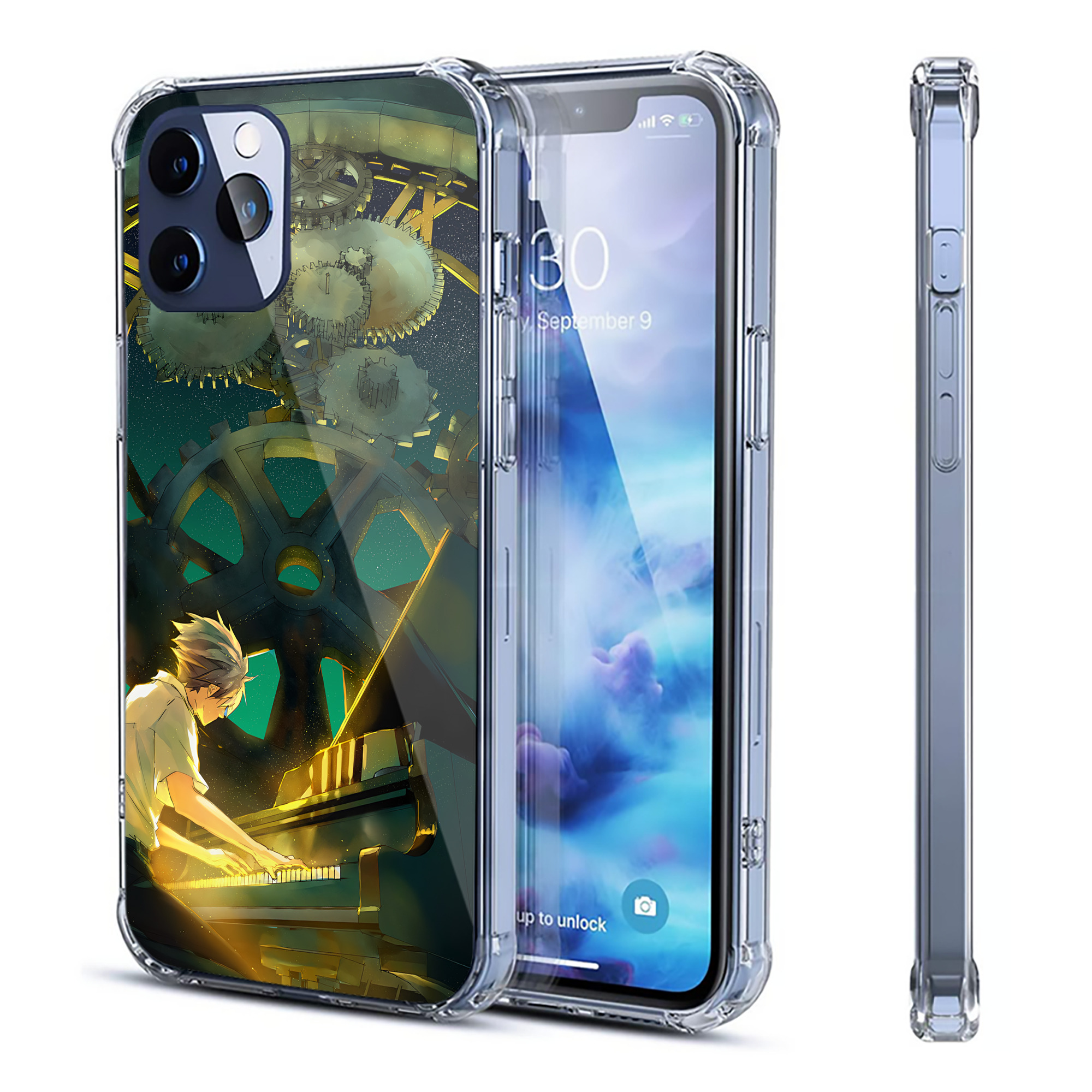 （画像用） EVA 新世紀エヴァンゲリオン 【iPhone 12シリーズ対応】透明スマホケース（クリアソフトケース）